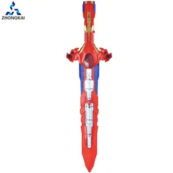 High Quality Boys Outdoor Other Toys Plastic Cool Shape Colorful Light Toy Sword