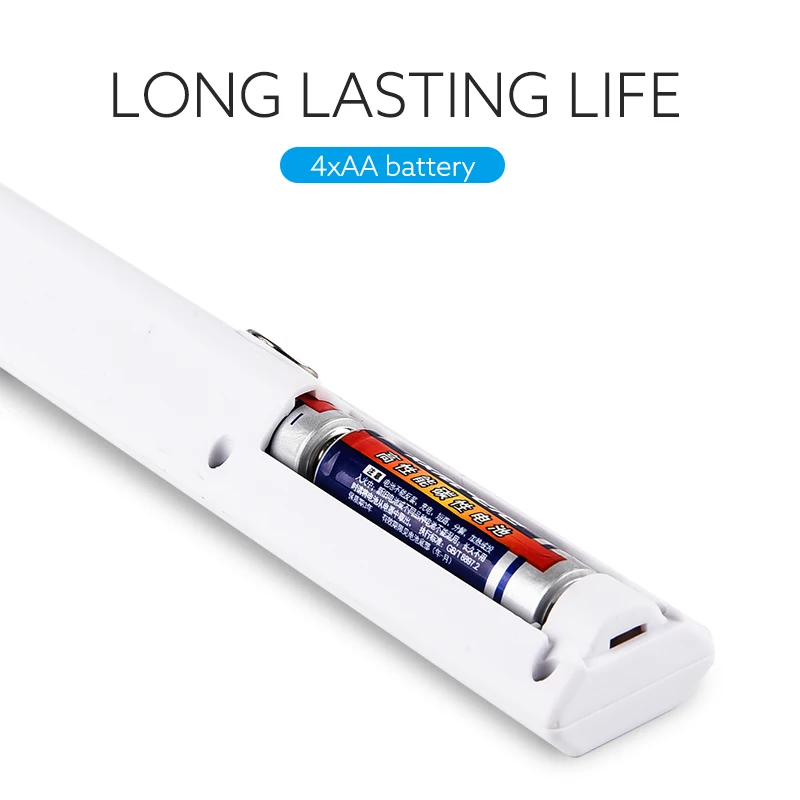 4XAA Battery Operated Of Durable Multi-function COB PIR Motion Sensor Cabinet Light
