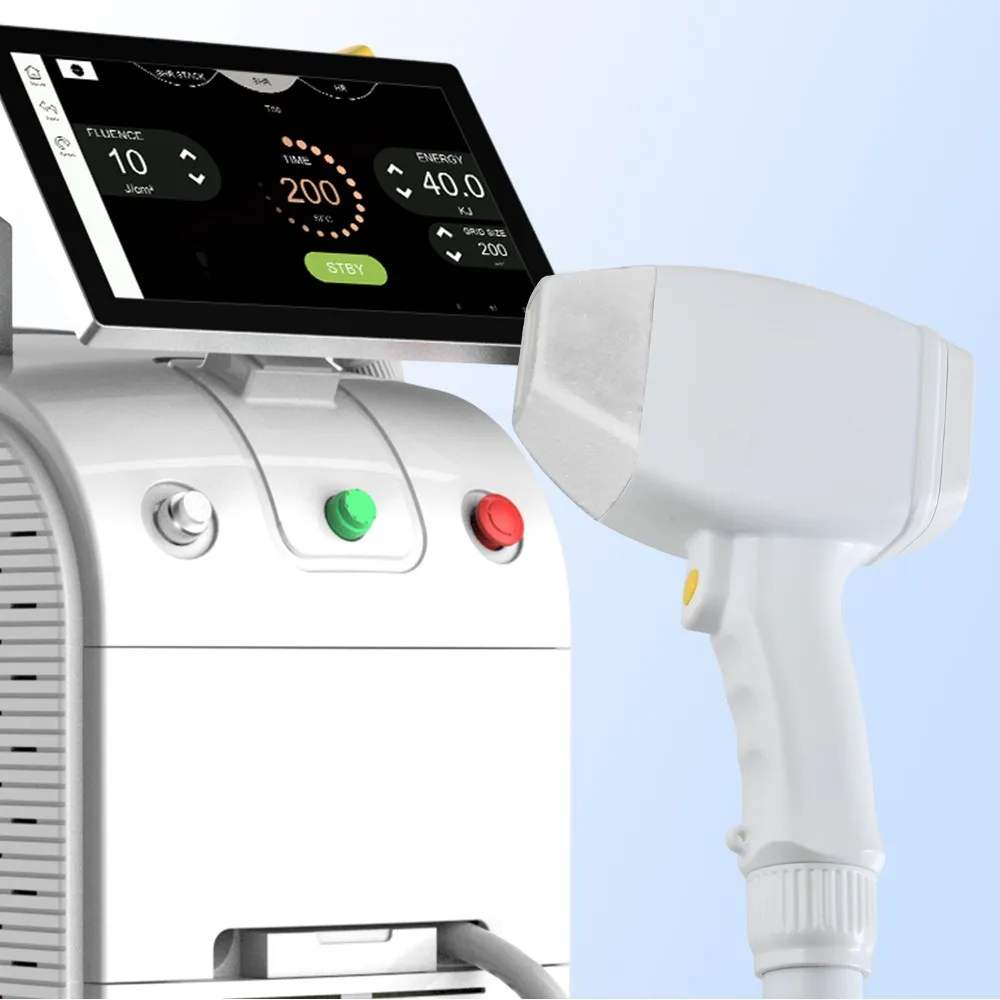 2023 диодный лазер 800 Вт 1200 1600 трехволновая машина для удаления волос Equipo De Depilacion Laser заводская цена