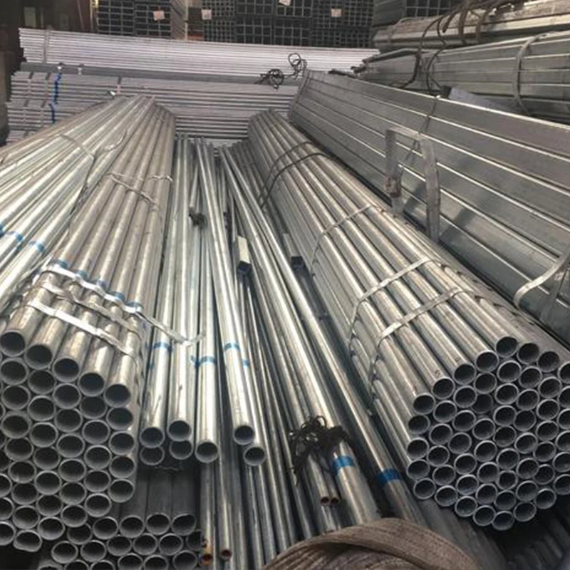 High Strength Galvanized Steel Round Pipe for Building Q235 DN50 Hot Dipped Galvanized Steel Pipe