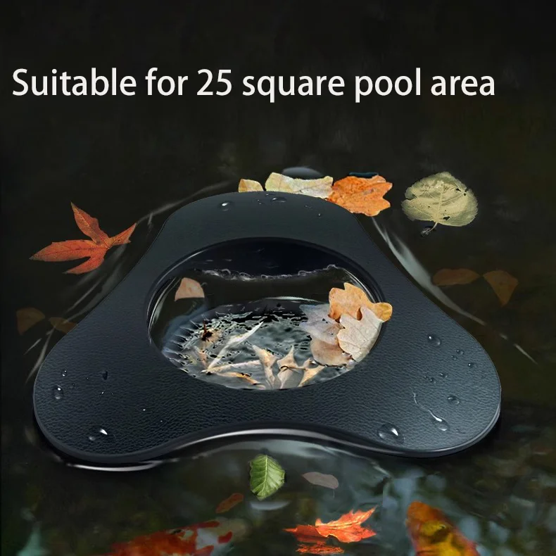 Automatic leaf foam above ground floating 25 square meters pool skimmers