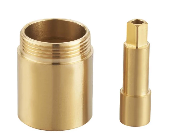brass coupling brass bar to make fitting valve and tap products with cnc process