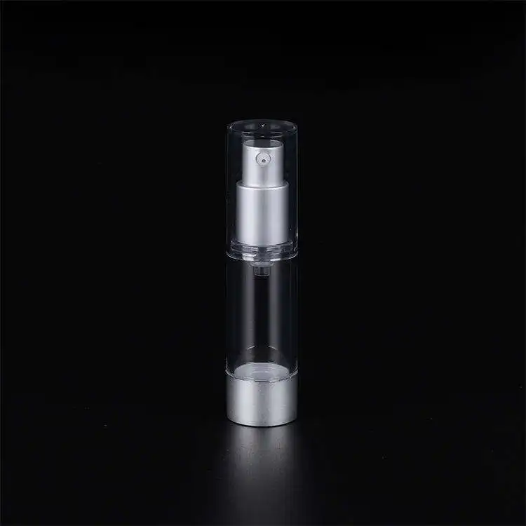 Vacuum Pump Skin Care Packaging Container Plastic Airless Lotion Bottle With Various Small Volume Cosmetic Airless Bottle