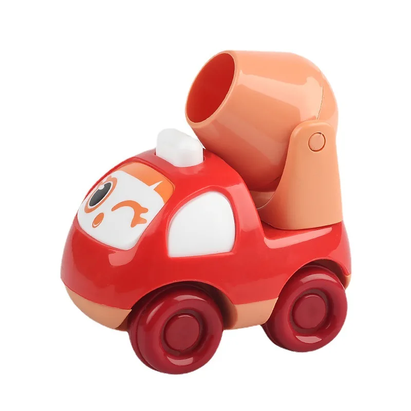 Inertial Engineering Vehicle Pull Back Car Toys Fire Truck Model For Children Kids Boy Gift