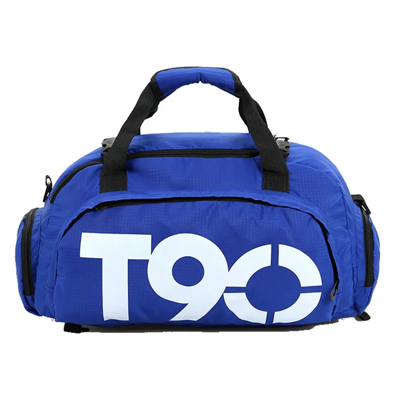 Luxury custom travel bag large capacity waterproof sport gym travel bags for men with shoe compartment