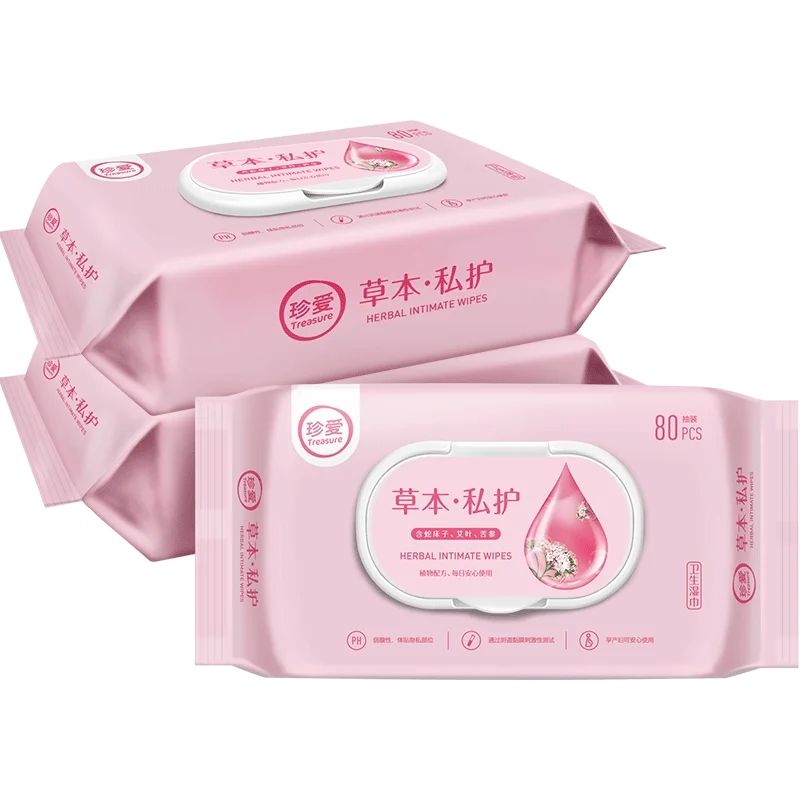 Женские чистящие салфетки для интимной гигиены Treasure CB21, сексуальные салфетки