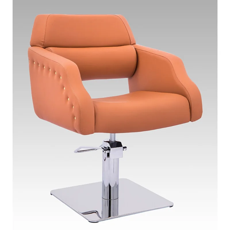 Hot Selling Cartoon Cute Red Hairdressing Hair Cutting Styling Children Baby Barber Chair Kids Salon Chair for Sale Cheap