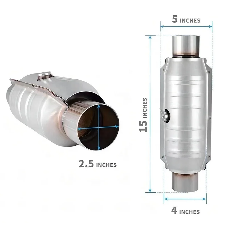 Customized Universal Catalytic Converter Three Way Catalyst For Japanese Engine