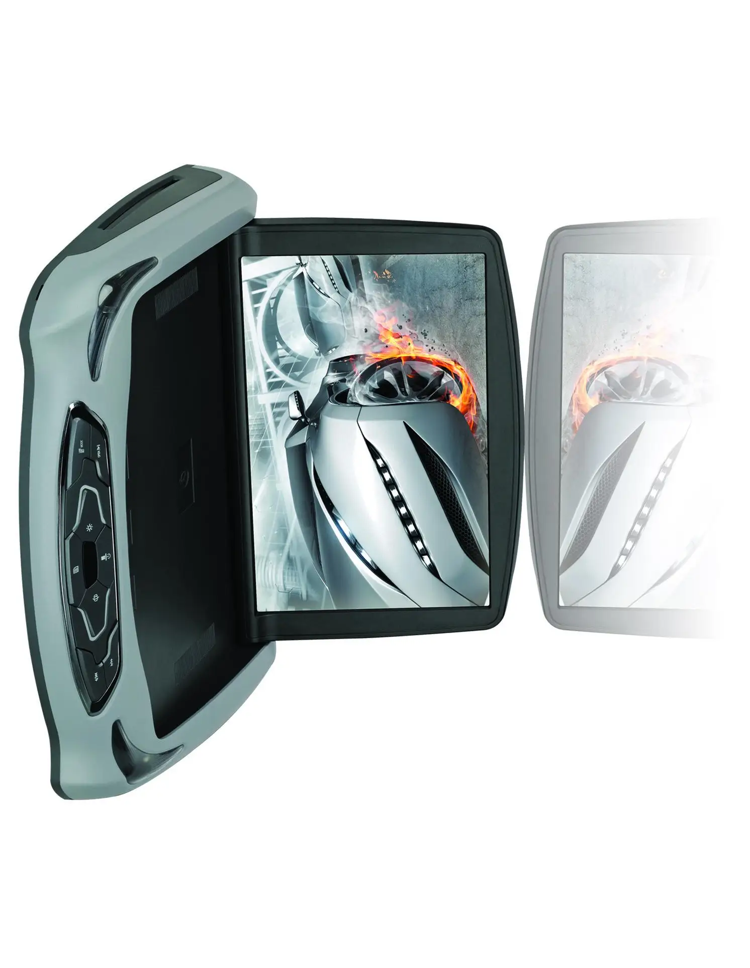 IC-137A Remote Control Motorized 13.3 inch Car Flip Down TFT LCD Monitor With 2G+16G Android 12System Roof Monitor