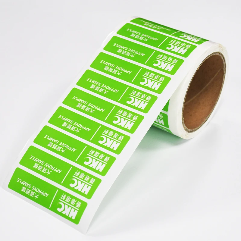 Custom logo Void Security Sticker Colour Waterproof Tamper Proof Sticker Label warranty void if seal broken stickers