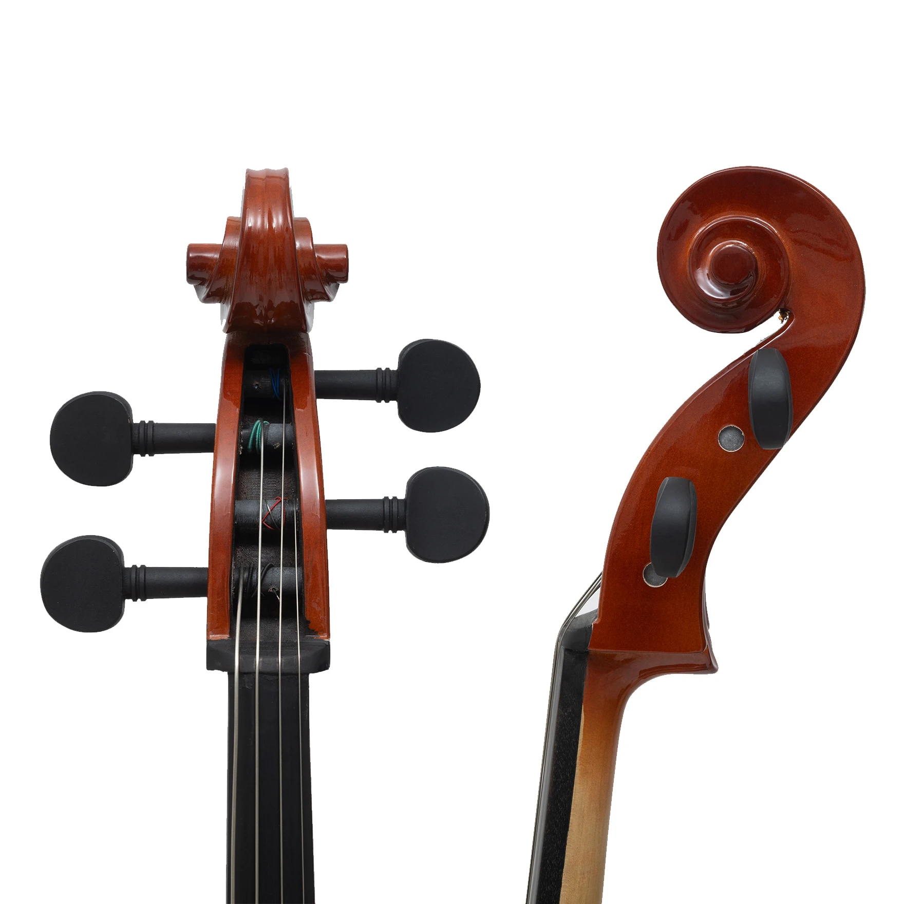 Wholesale professional panel material Spruce back/side material Maple handmade cello Professional cello