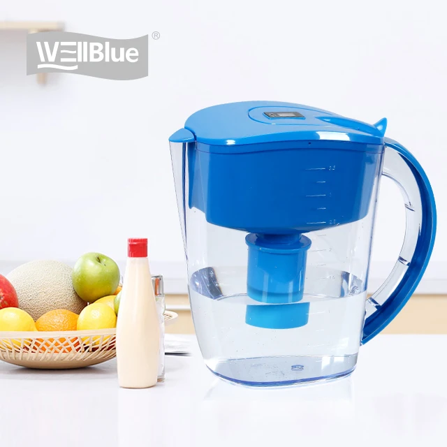 2024 High quality cheap best water purifier for home  Alkaline water filter pitcher  filter jug portable kettle travel