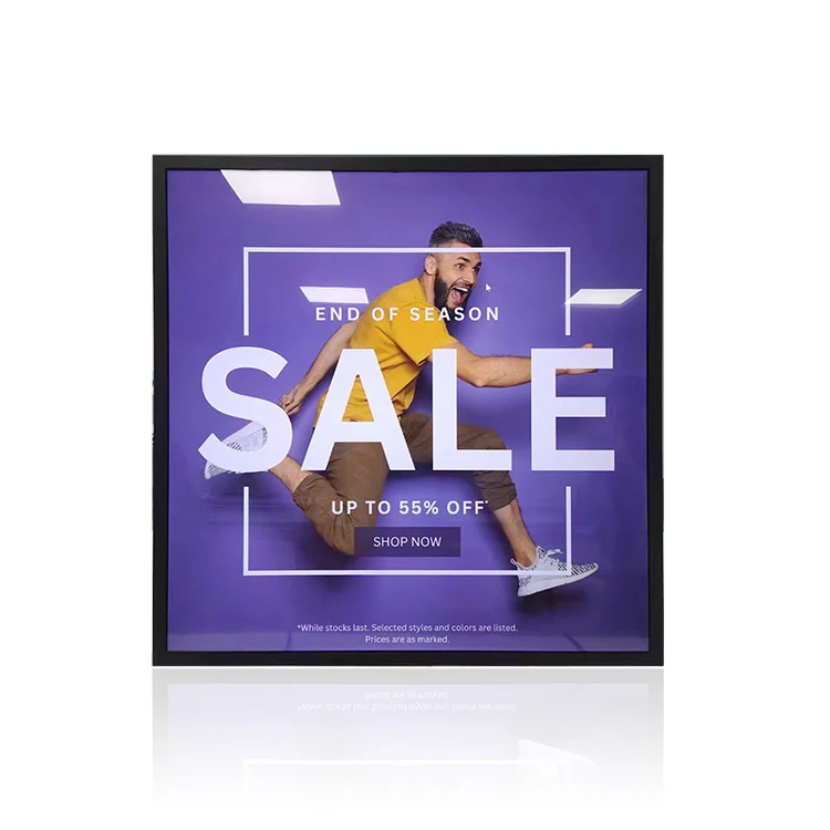 Wall mount digital signage video display player advertising display screen LCD stretched bar display screen