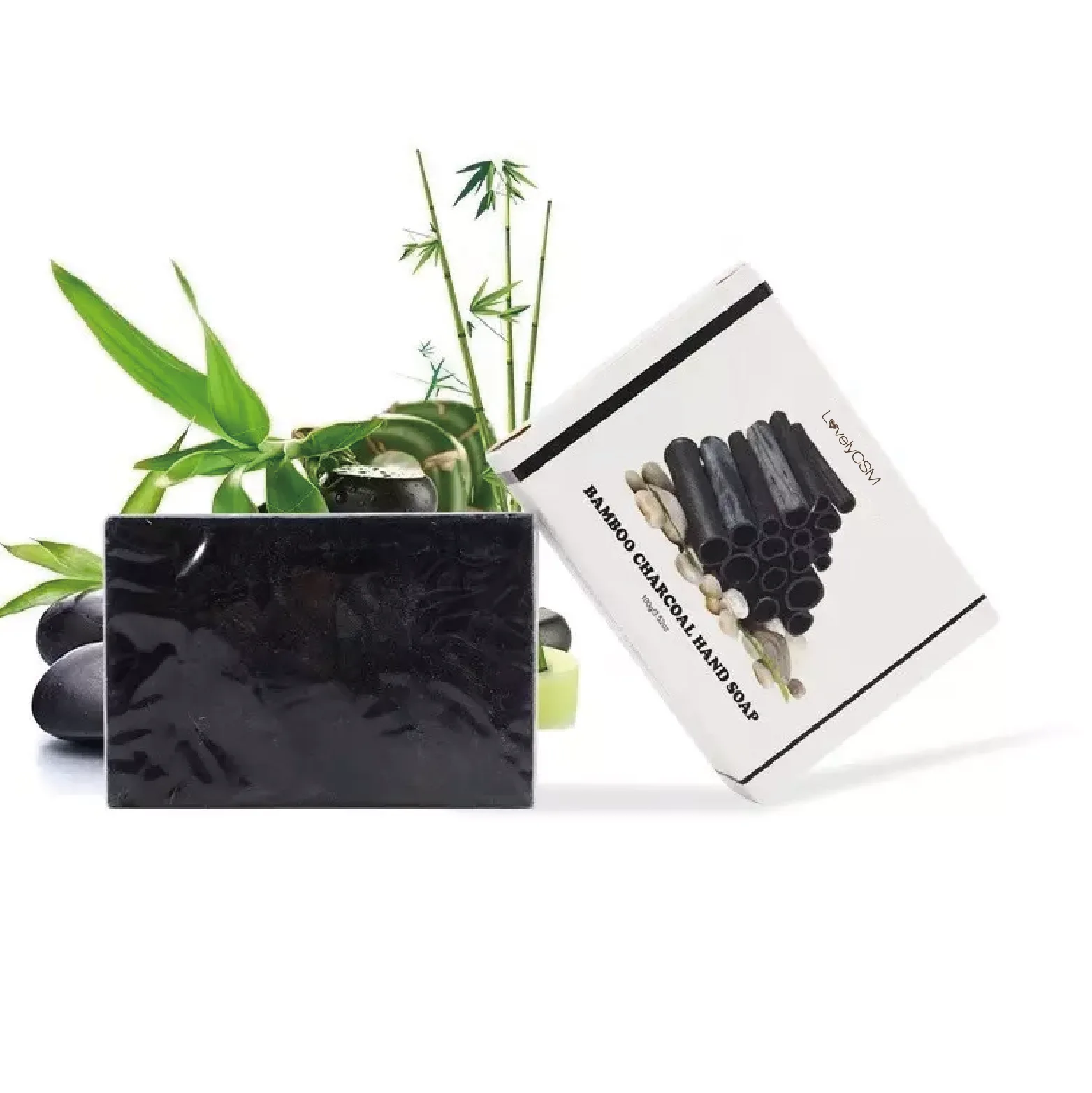 Moisturizing Repairing Pore Cleansing Dead Sea Mud Charcoal Soap Whitening Handmade Soap Wholesale OEM Organic Natural for Men