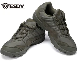 ESDY outdoor boots man boot shoes Black Tactical hiking shoes