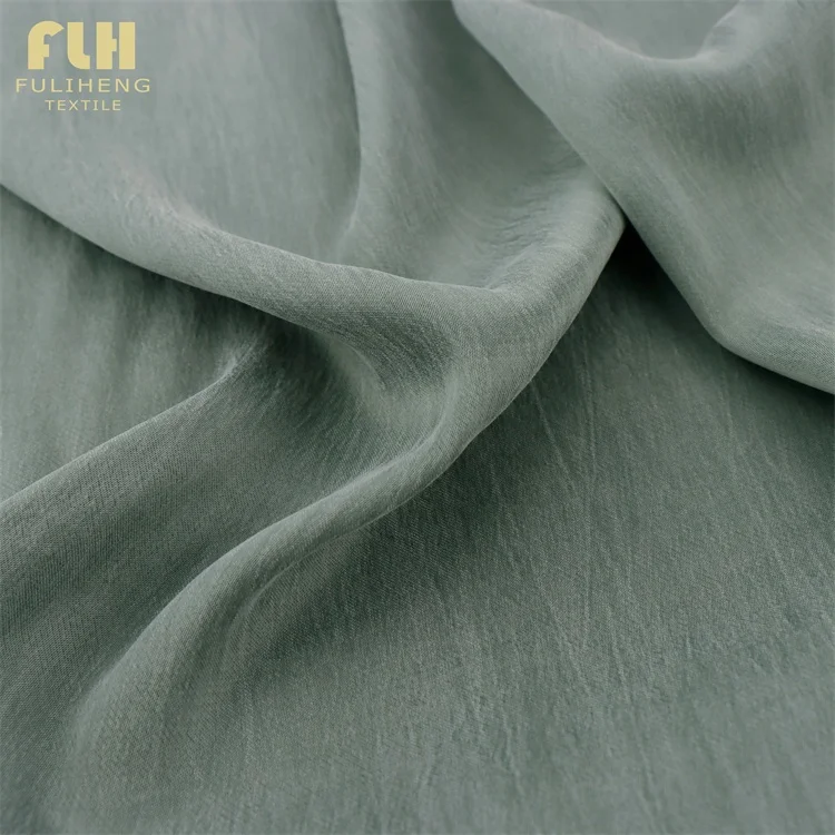 Check Cupro Ammonia Silk Fashion Clothing 100 Cupro Viscose Fabric Manufacturer Skirt Top Pants Fabric Soft And Breathable