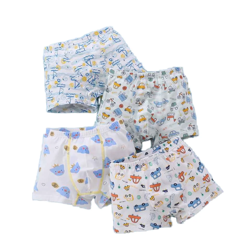 Youduomian Wholesale Factory Cute Young Boys Underwear Kid Lingerie Factory Price  Direct High Quality Boxer Brief Panty