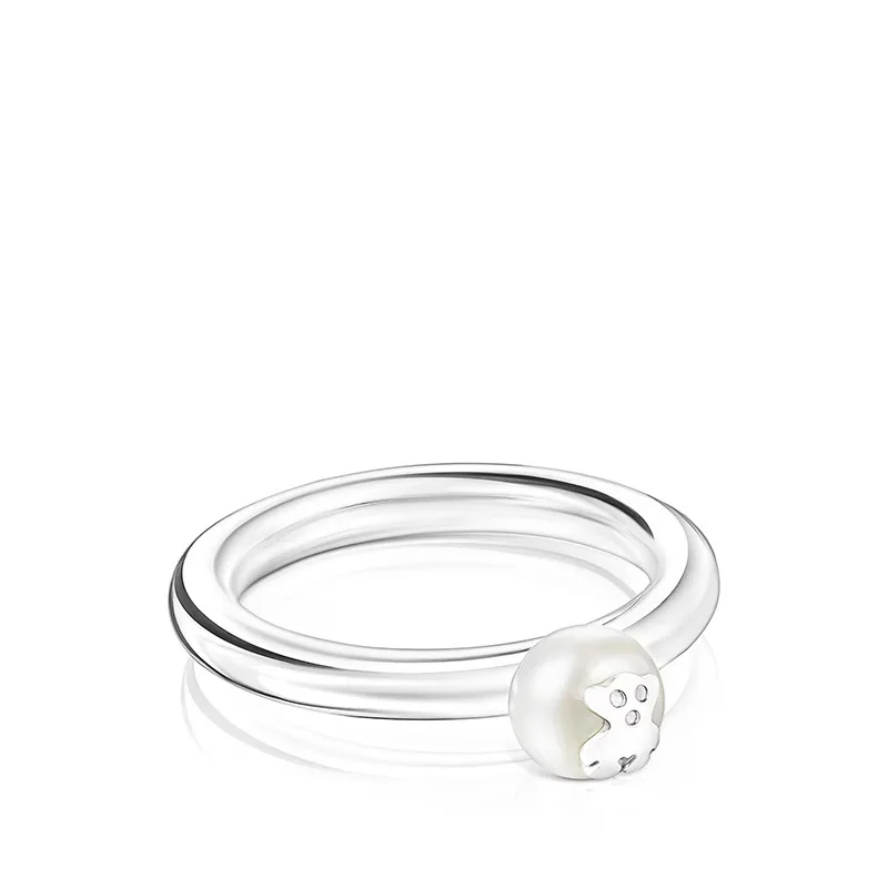 Custom Fashion Jewelry High Quality Touses Bear Ring Girl 925 Sterling Silver 18k Gold Plating Wholesale For Women Jewelry