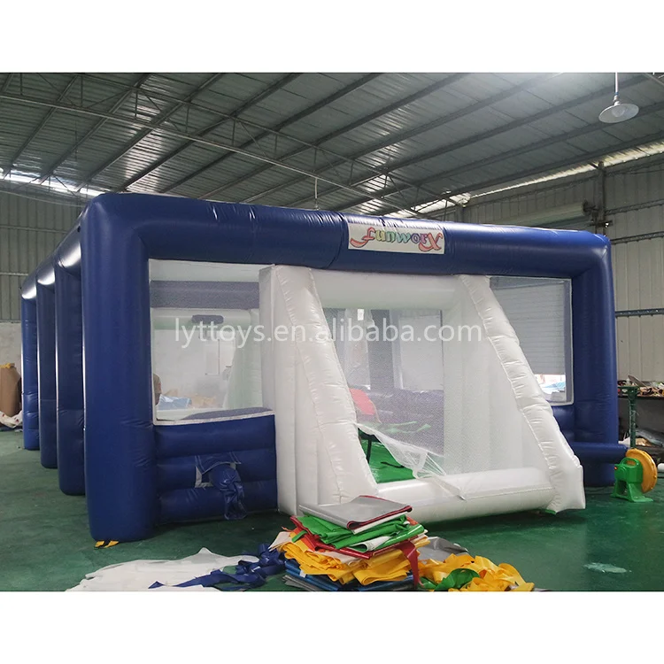 Newest custom soap soccer arena rent a soap football field inflatables