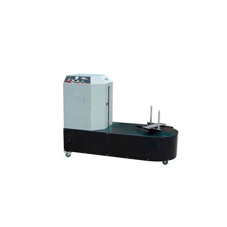 
Automatic Wrap film airport luggage stretch wrapping machine 