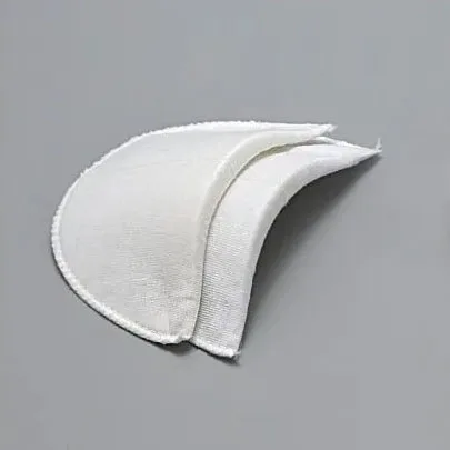 sponge inside decorative molded foam shoulder pad