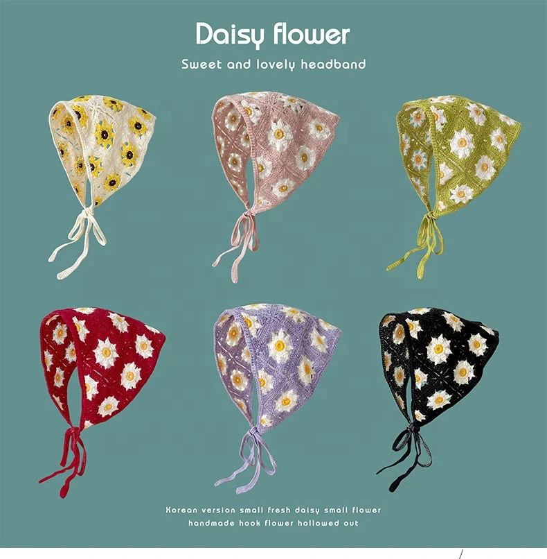 Женский винтажный платок для волос