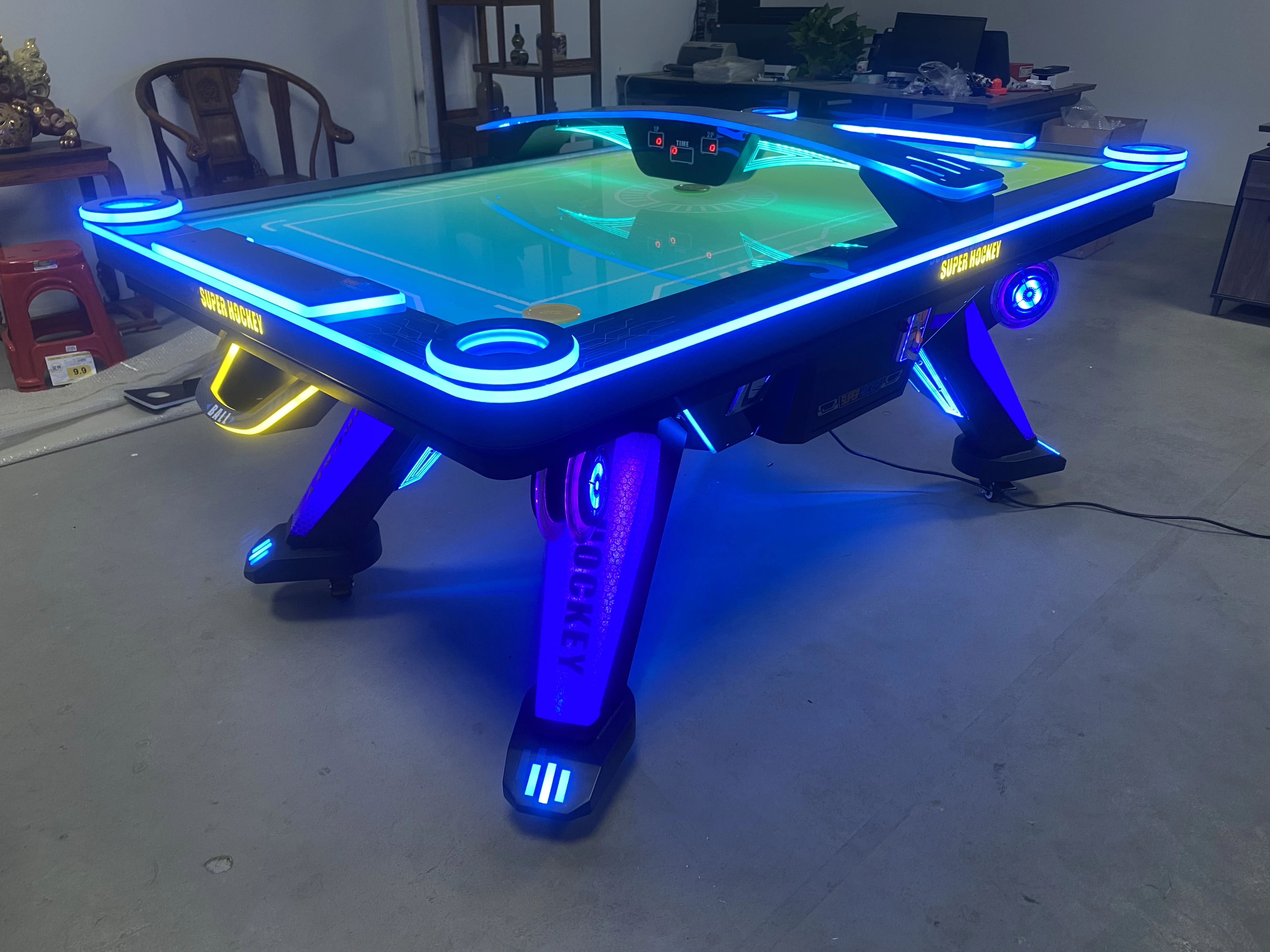 High Quality Warranty Table Game air Hockey Amusement Machine