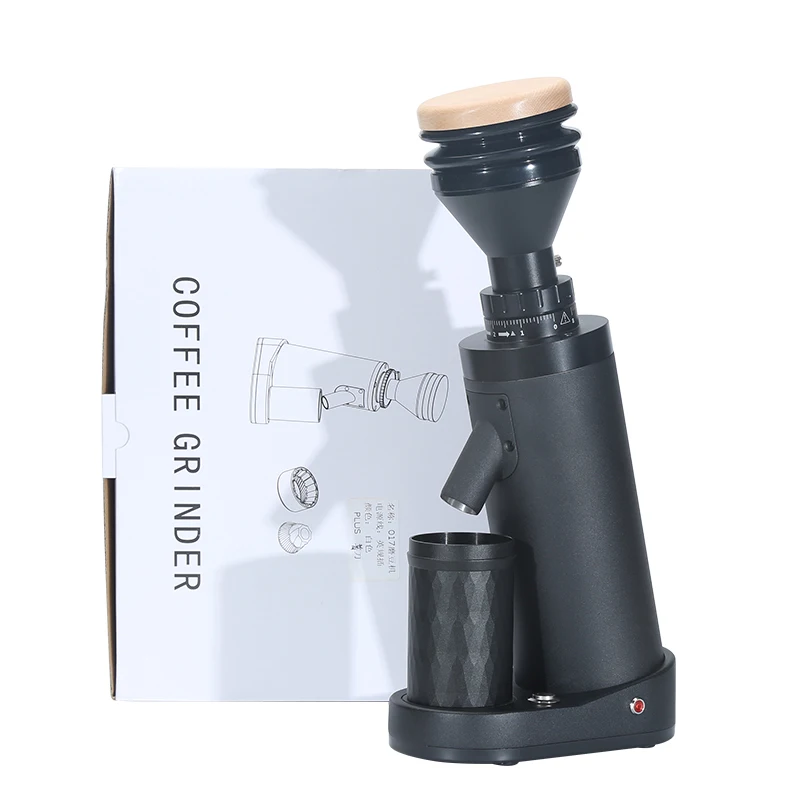 New Upgrade EMG04 Plus Electric Coffee Grinder One Click Start Automatic Coffee Mills For Commercial Home Use