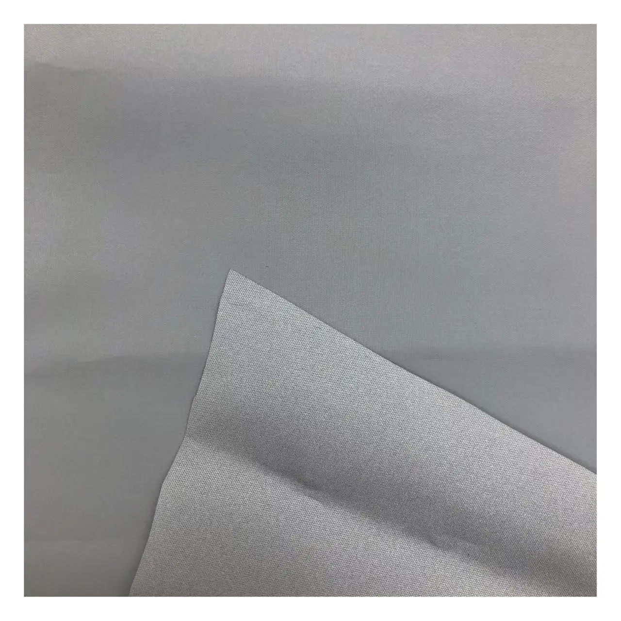 210T 100 Polyester Taffeta  Fabric PA/AC+PU Coated Silver Coated Polyester Taffeta Fabric For Sunshade