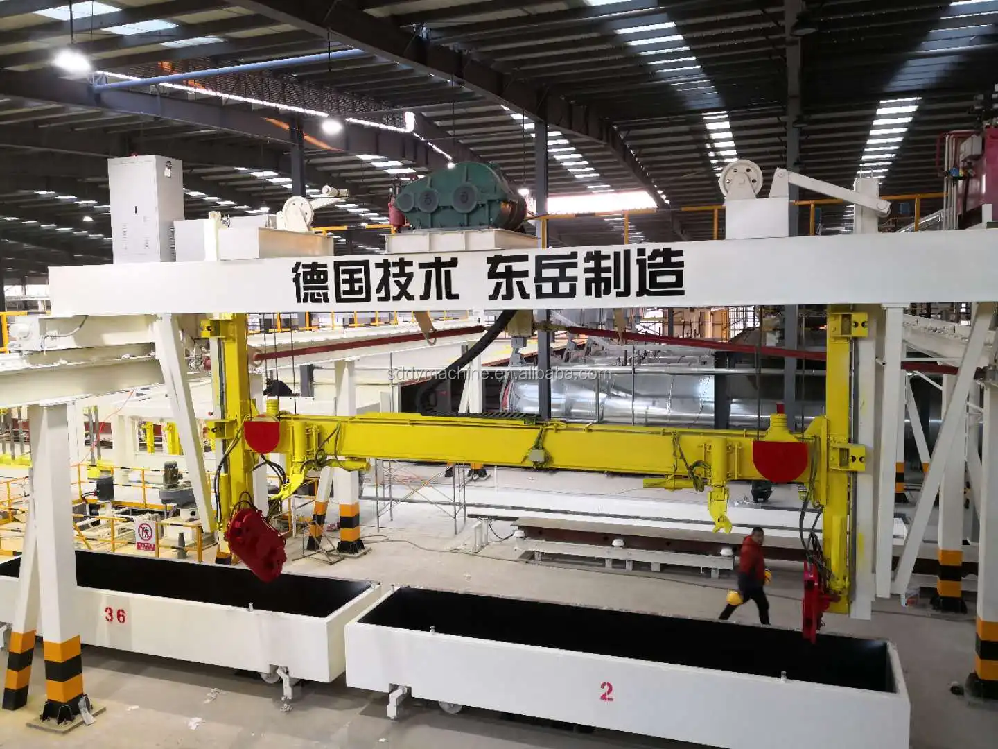 Производственная линия AAC полностью автоматическая машина для производства кирпича из летучей золы Узбекистан