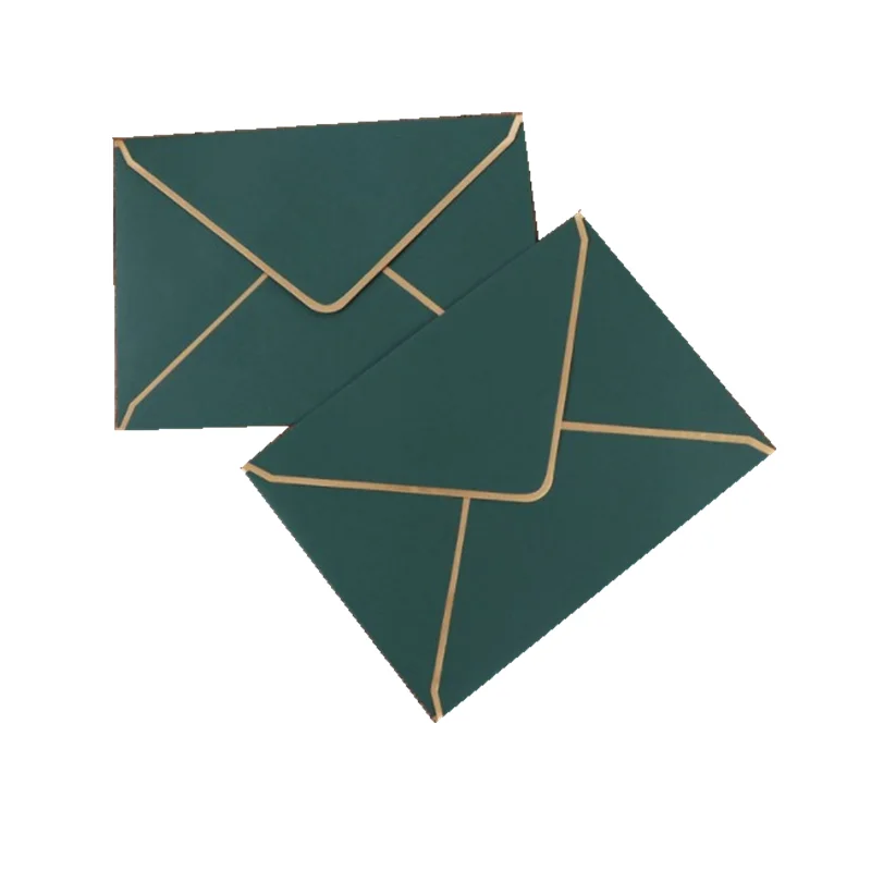 In Stock Packaging Burgundy 5X7 Wedding Invitation Paper Envelope