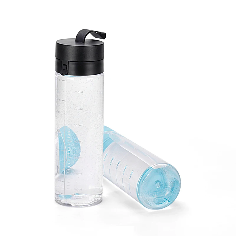 Best-selling Bpa-free 800ml  outdoor sports lightweight and easy-to-carry plastic water bottle