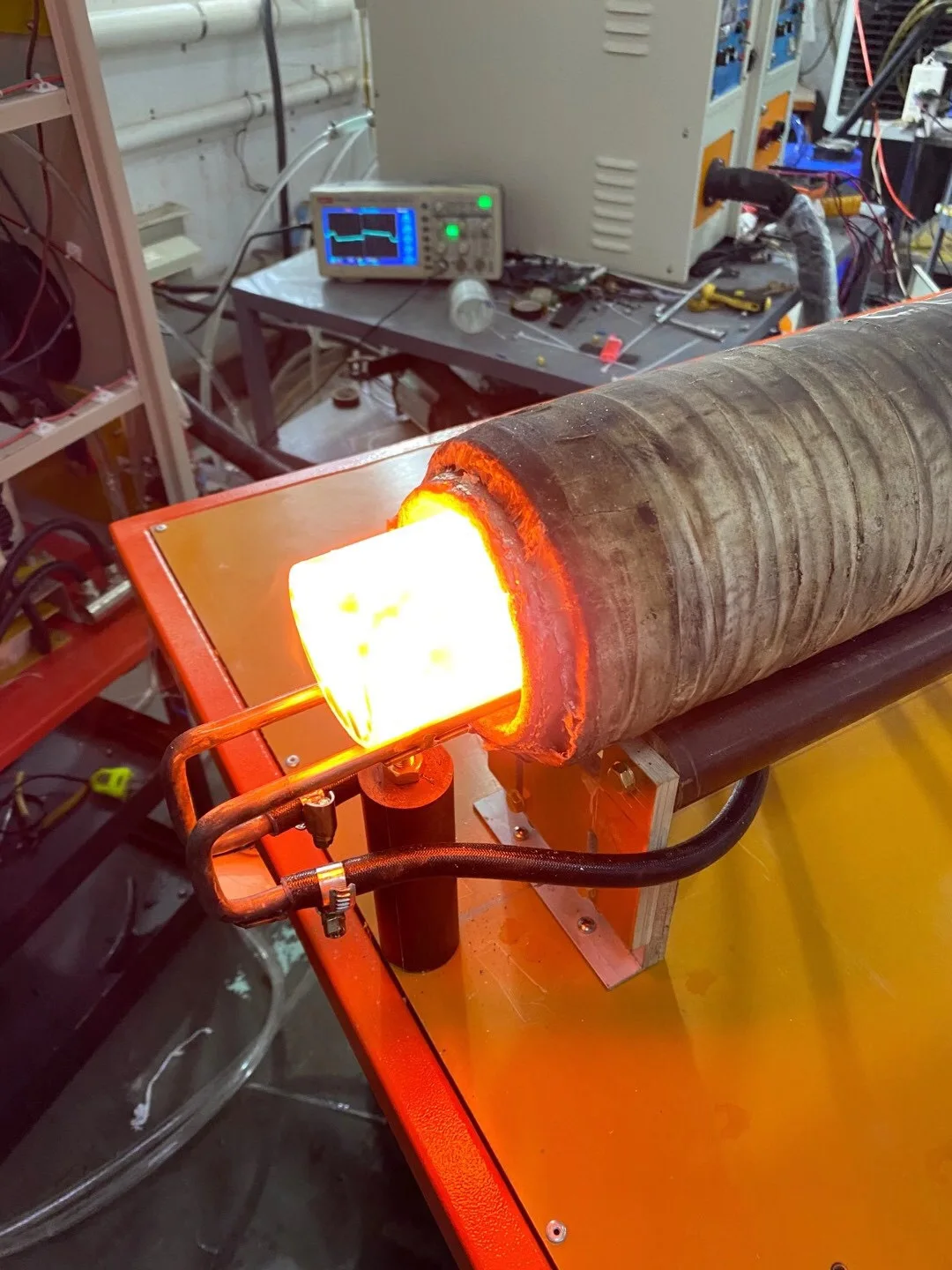 
Medium frequency induction forging equipment 