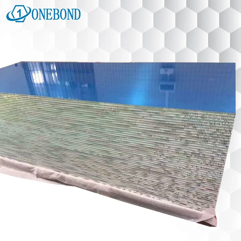 Cheap mill finish aluminum honeycomb panel for wall facade