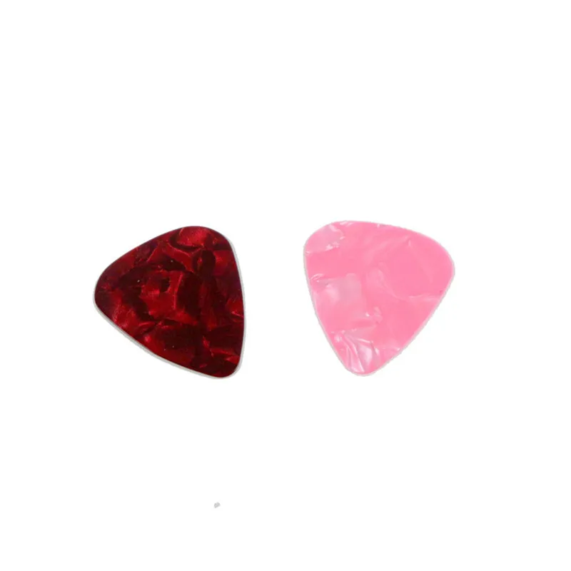 10%off Factory Wholesale Price Celluloid 0.71mm Guitar Finger Colorful Pearl Picks