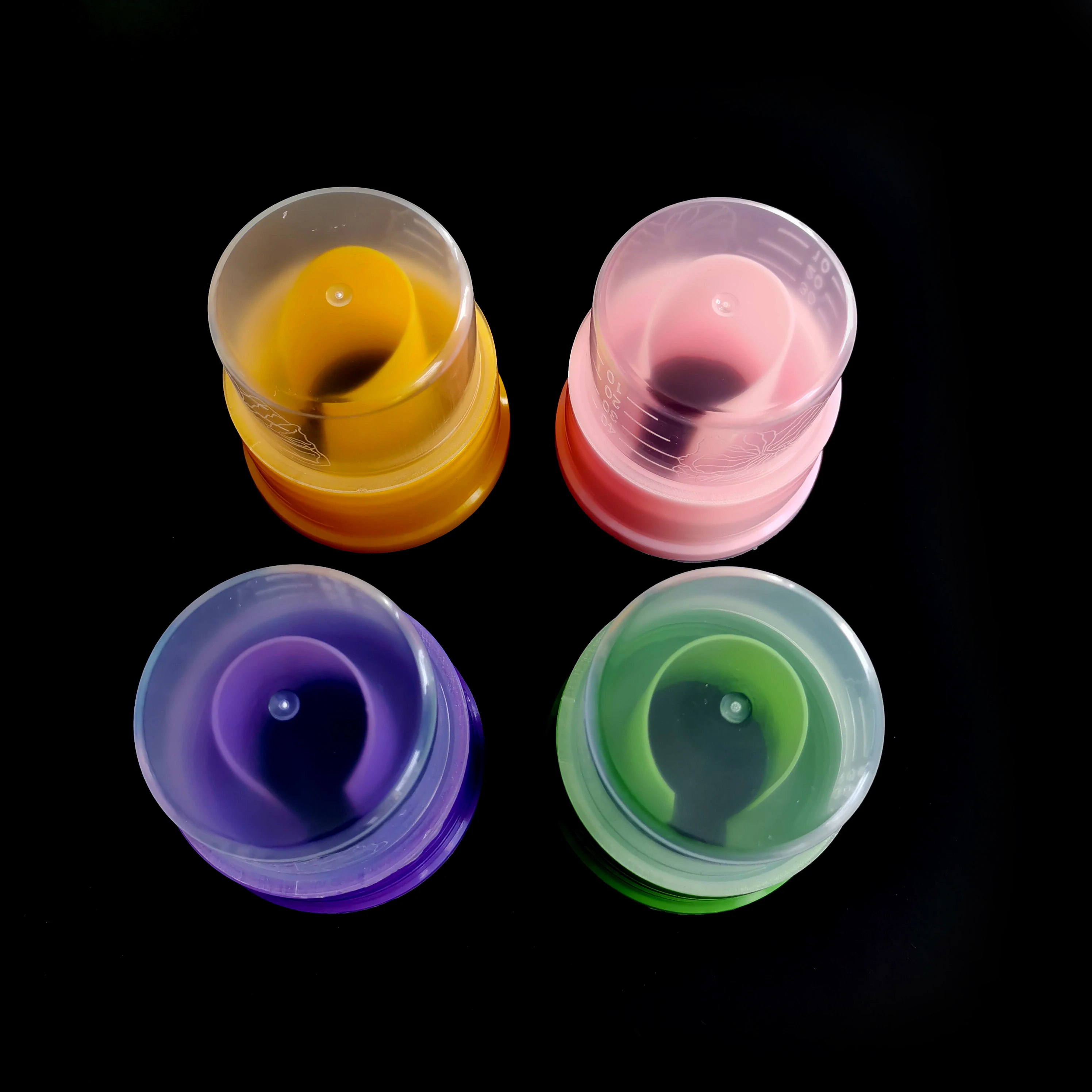 48mm laundry detergent measuring lid washing liquid detergent pour spout cap for cleaning product