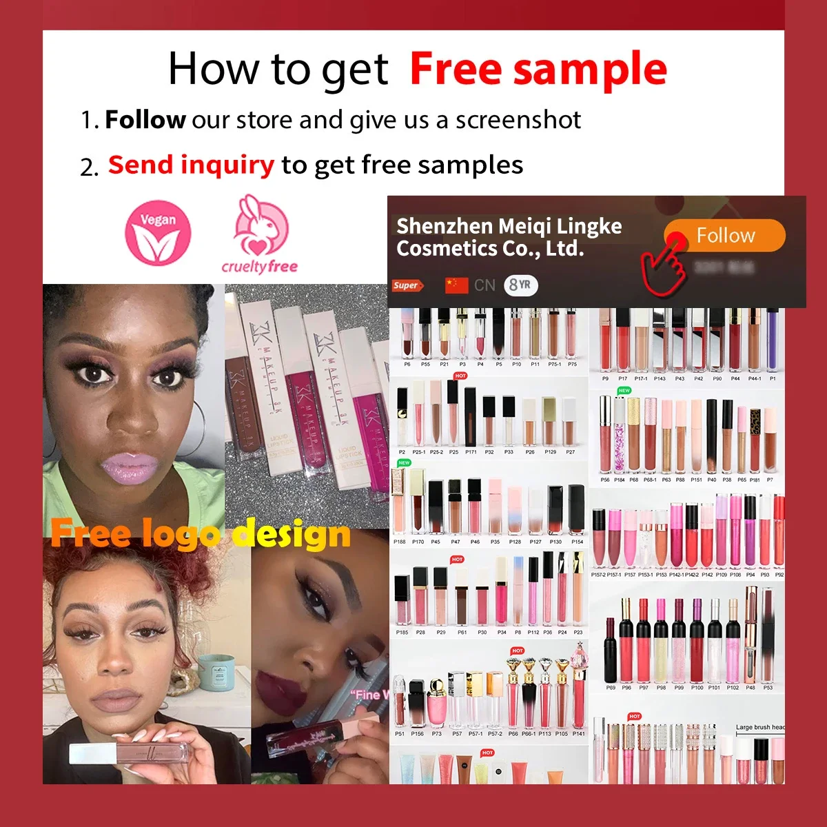Wholesale private label matte liquid lipstick waterproof no logo liquid lipstick tubes custom matte liquid lipstick