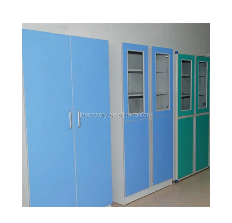 Деревянный шкаф для хранения химикатов