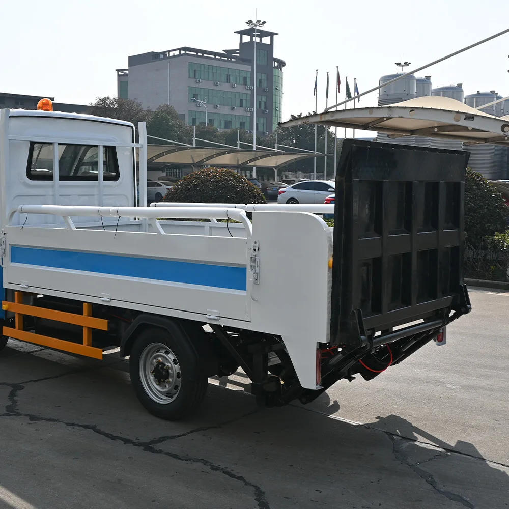 LB-4YT008 Electric Garbage Truck Tail Gate Lift Kit  Hydraulic Power Tail Lift Garbage Truck