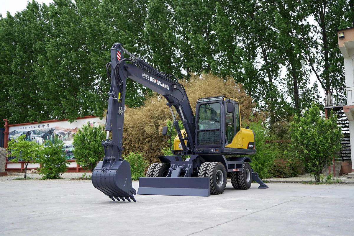 Китайский бренд hengwang 21Ton колесный экскаватор HWL215 с хорошей производительностью и низкой ценой