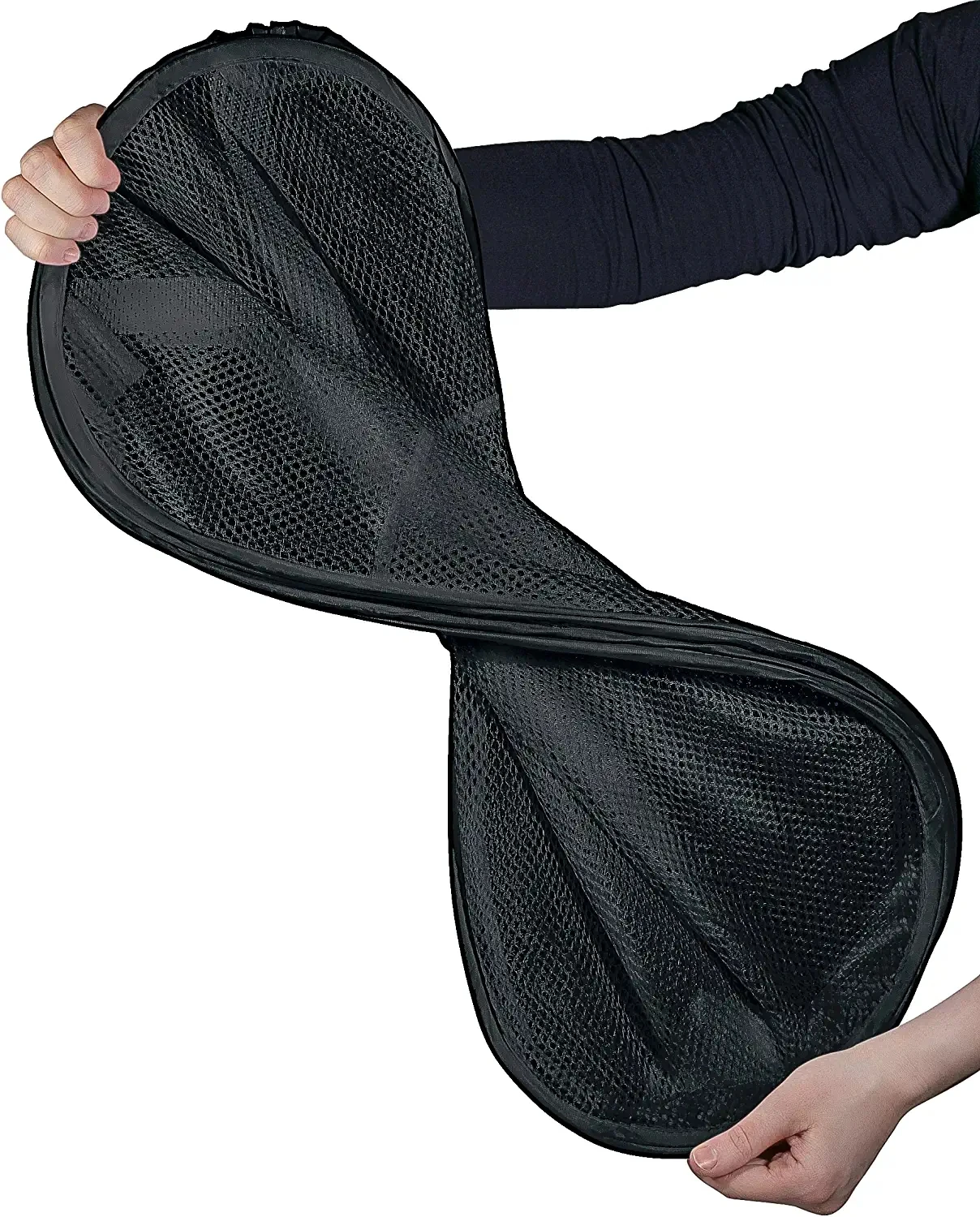 ANQI mesh pop up good quality factory made fashionable sturdy laundry hamper laundry basket