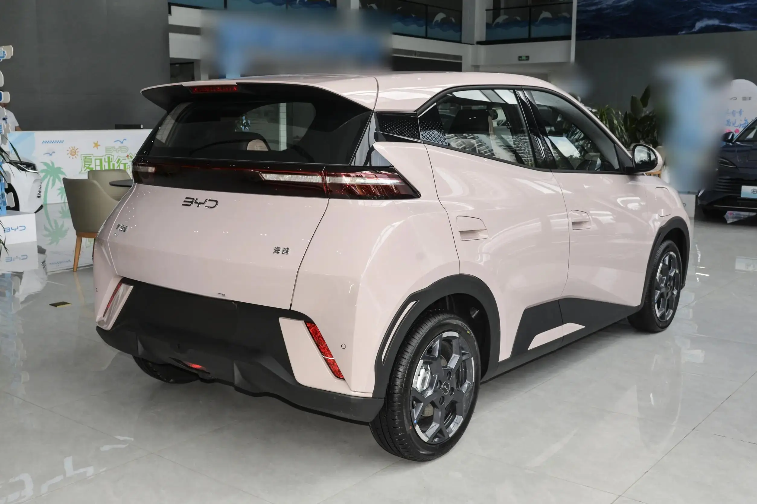BYD Seagull EV дальность 305 км новые 2024 чистые электрические автомобили 4-местный хэтчбек комфортный роскошный delux honor flying edition