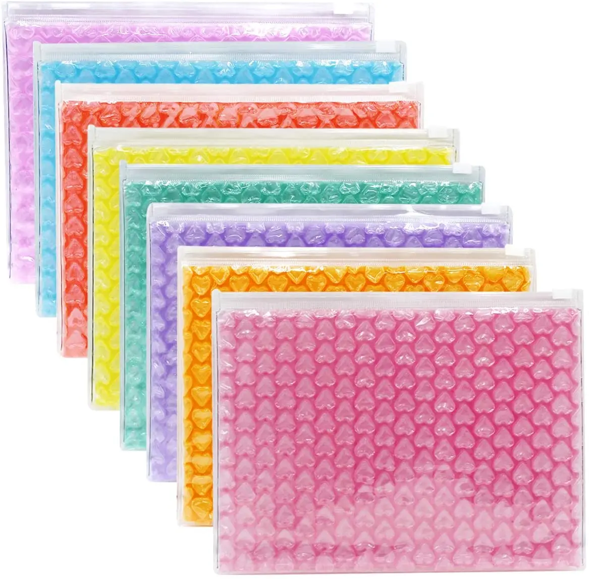 
2021 hot design ziplock bubble bag with various sizes 