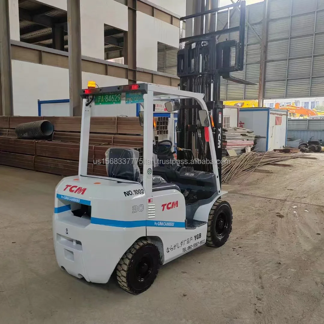 99% New TCM YGB 3 Ton Used Forklifts for sale Forklift Brands Japan TCM Fork Lift Manufacture