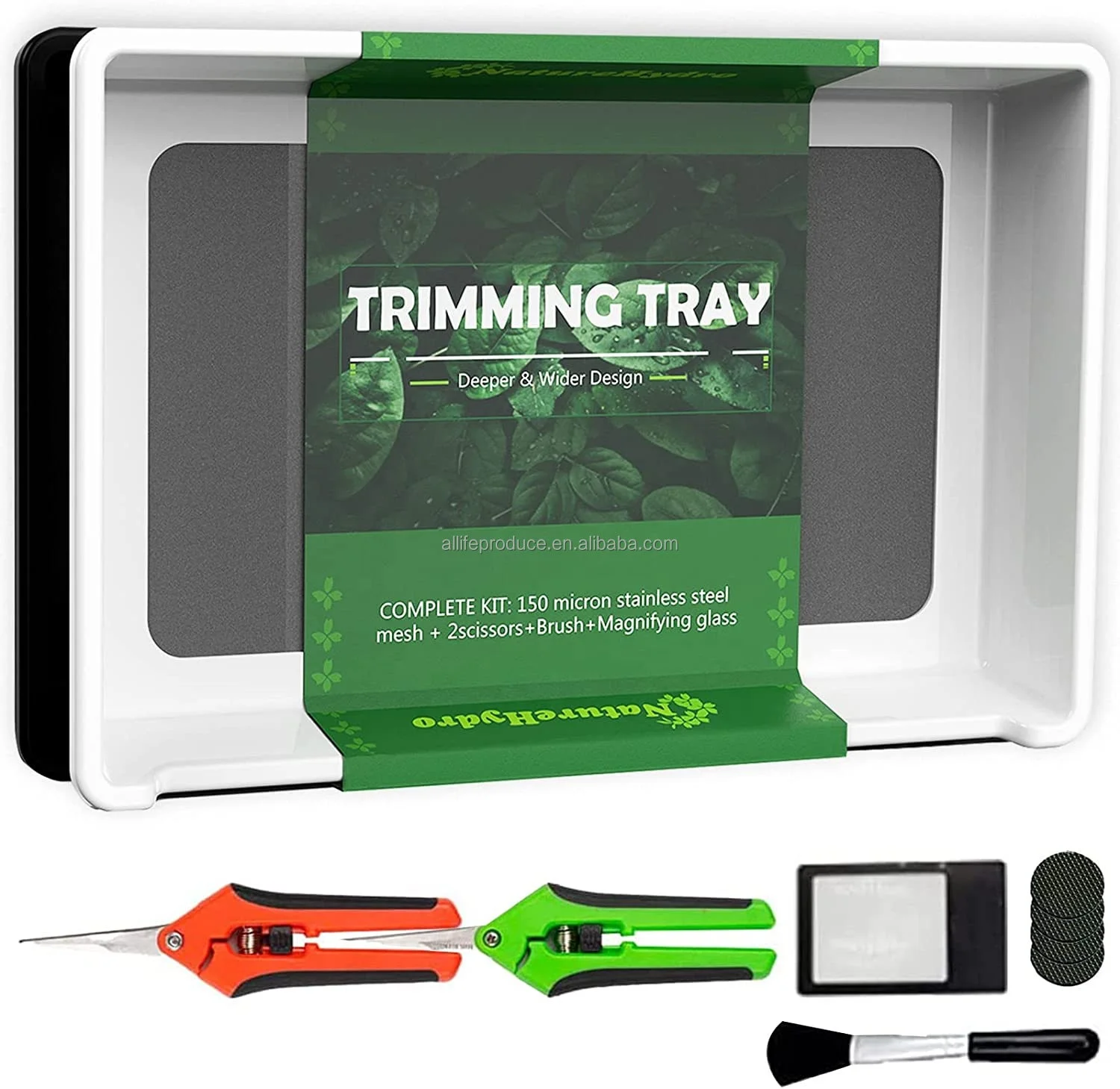 High quality pollen trimming tray for buds