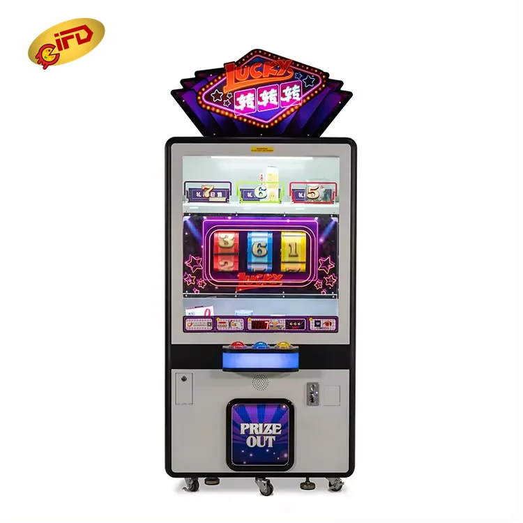 IFD Coin Operated Games Indoor Game Lottery Key Master Pirze Machine Lucky Spin 666  Vending Prize Machine For Sale