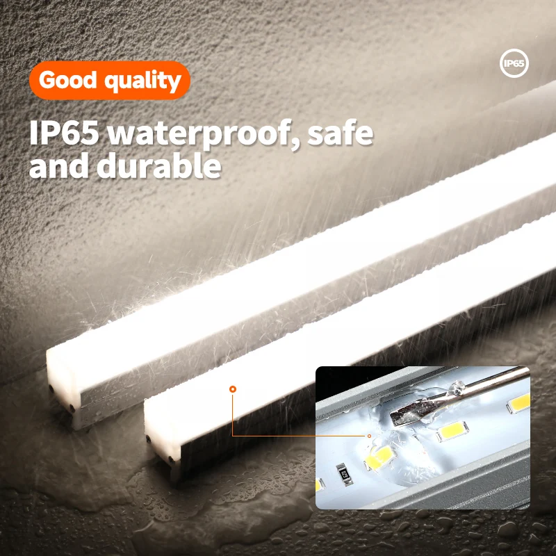 Outdoor led strip pixel light tube waterproof hotel facade landscape building lighting 12W RGB linear lamp