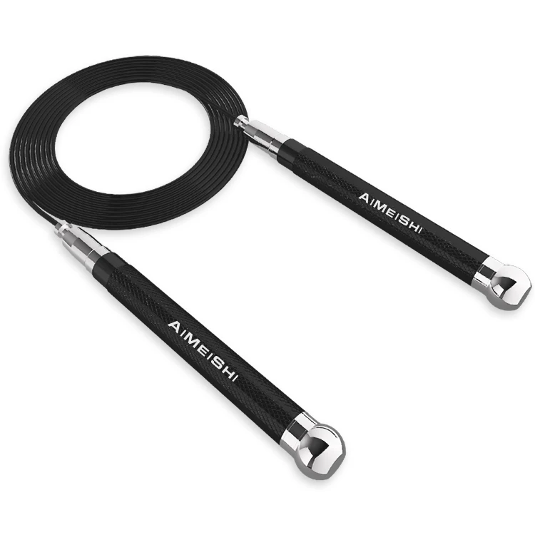 Steel Wire Non-Slip Self Locking Rope Skipping Professional High Fast Speed Heavy Jump Rope For Fitness