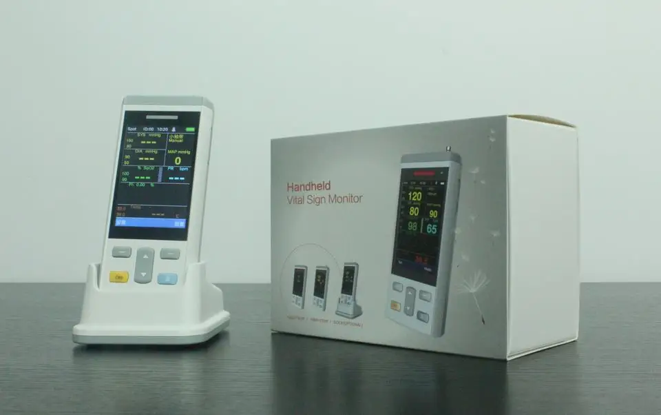 Монитор здоровья питомцев Vt200V 3 5 дюйма монитор жизненно важных признаков пульсоксиметр с зарядной док-станцией