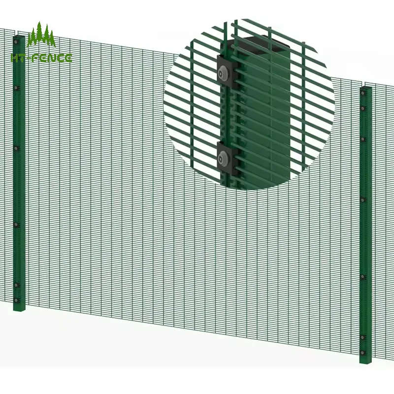 HT-FENCE прямые продажи с фабрики индивидуальный Y-образный забор высоким уровнем безопасности высокое качество 358 Забор